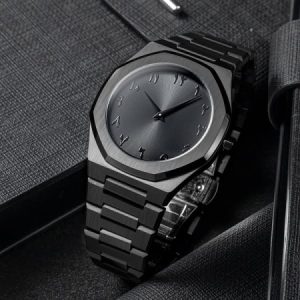 Luxury Arabic Dial, Carbon Fiber body, Black Watch