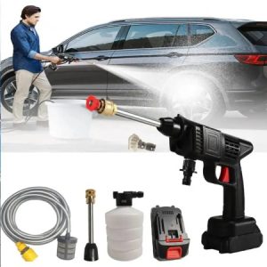 Rechargeable Portable Car Wash Washer Gun Cordless Spray Water Gun Machine