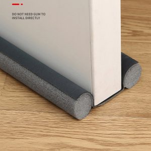 Windproof Seal Strip Draught Excluder Stopper Door Bottom Guard Double Protector Doorstop Dust-proof Blocker Sealer
