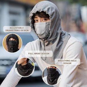 Multiple Winter Protection Hudl Windproof Full Face Mask (Gray)